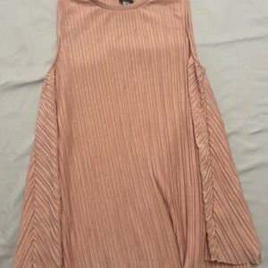 a new day Pleated Sleeveless Top in Blush